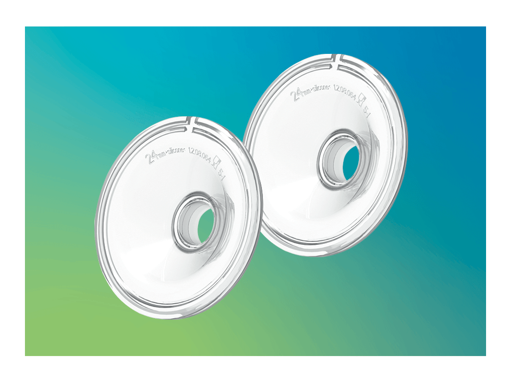 24mm Hands-Free Soft Silicone Breast Shells (PAIR)