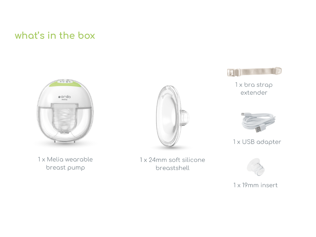 Melia Wearable Single Electric Breast Pump