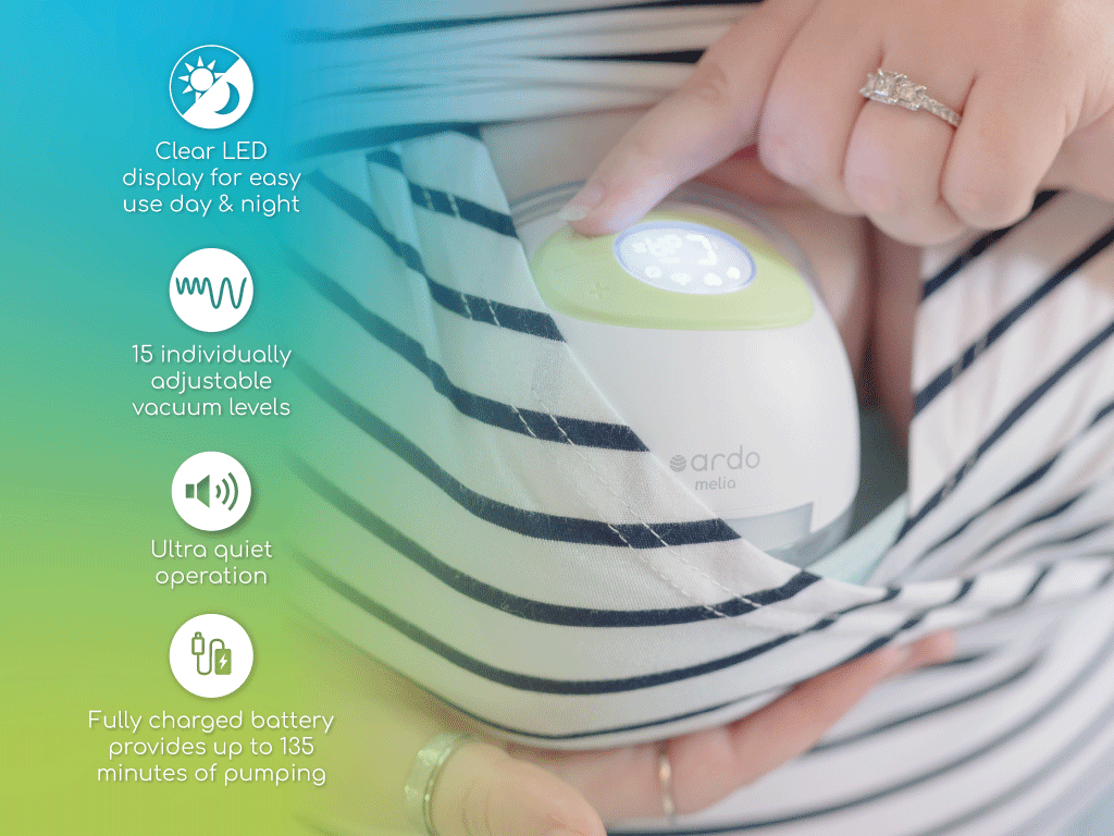Melia Wearable Double Electric Breast Pump