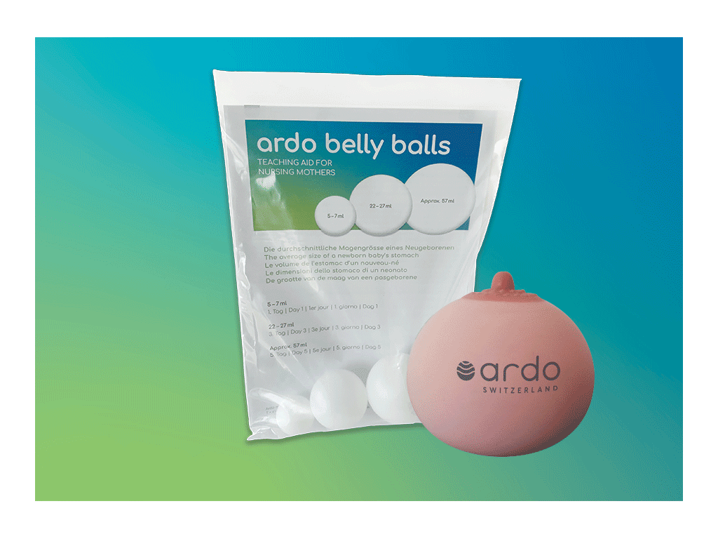 Belly Balls  with Demo Breast  - available in Light or Dark 